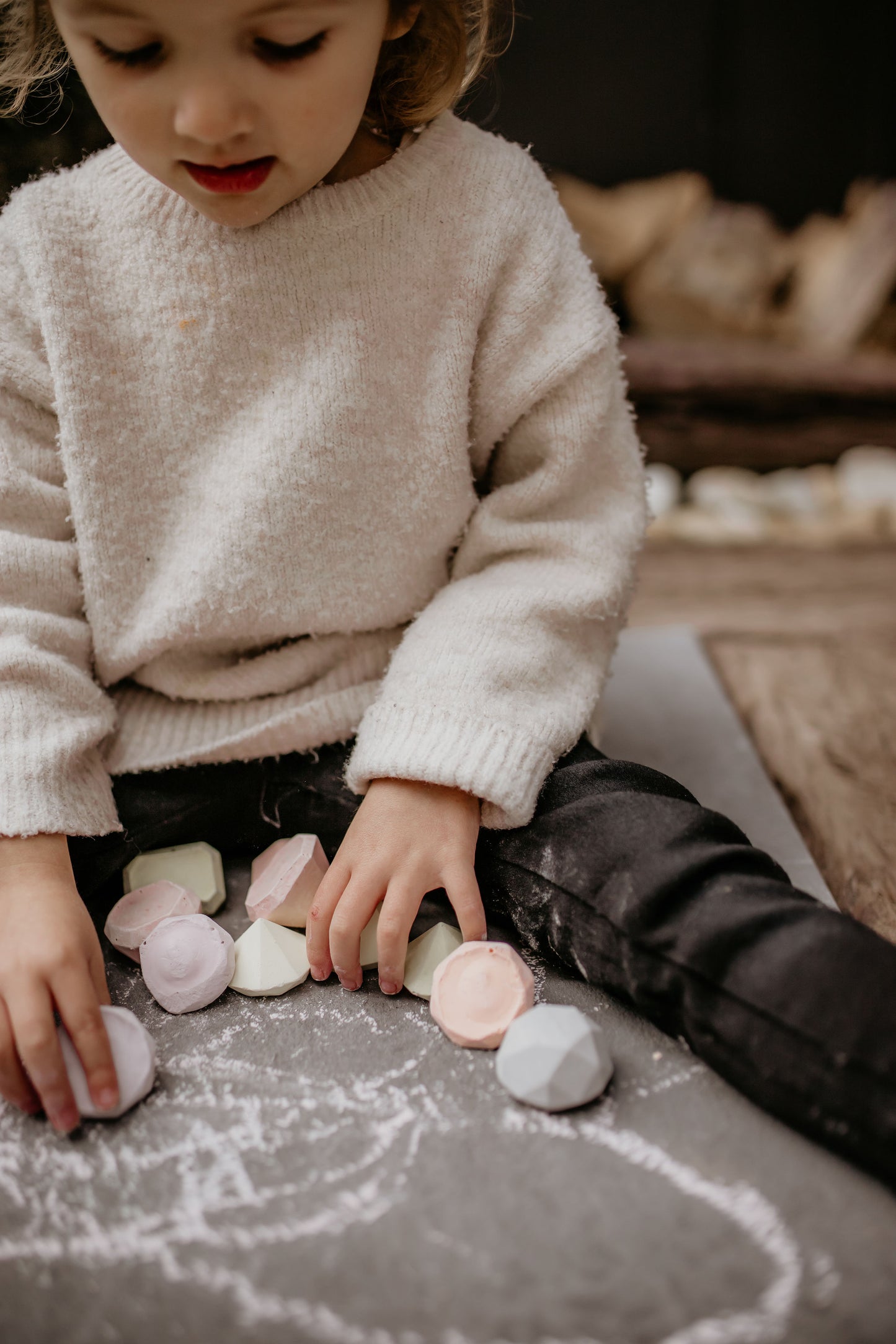 Gemstone Sidewalk Chalk
