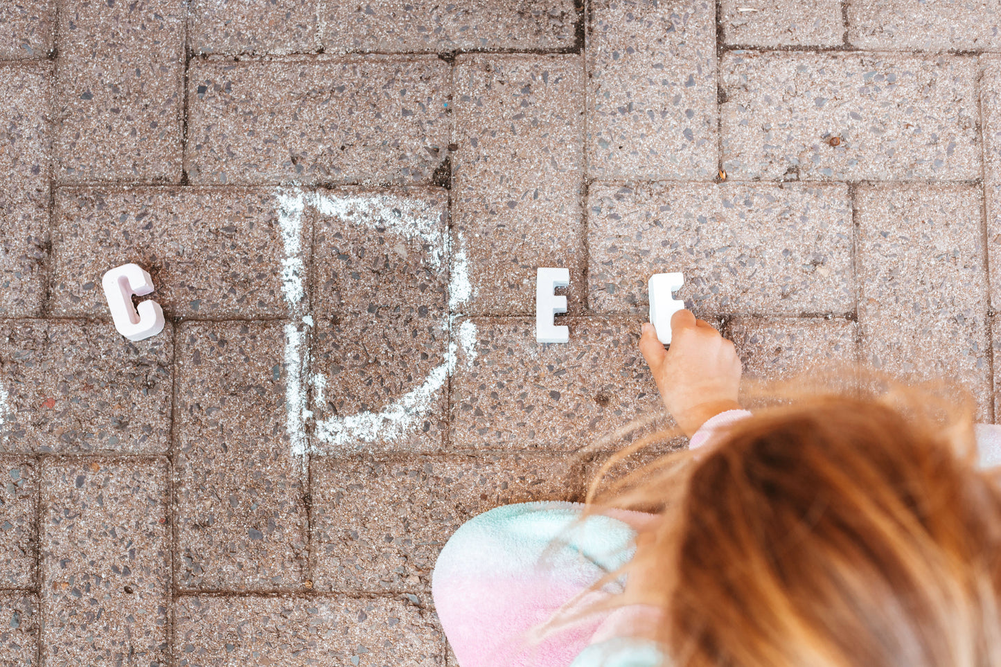 A-Z Chalk Alphabet