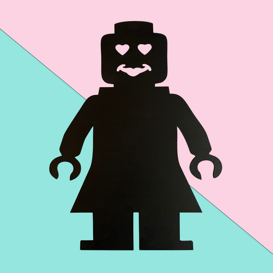 Lego Lady Chalkboard