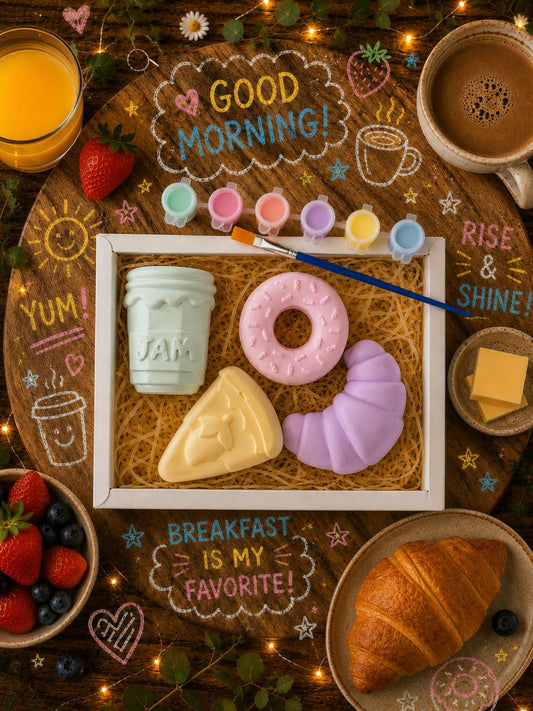 Paint Your Own Breakfast Kit (colour)