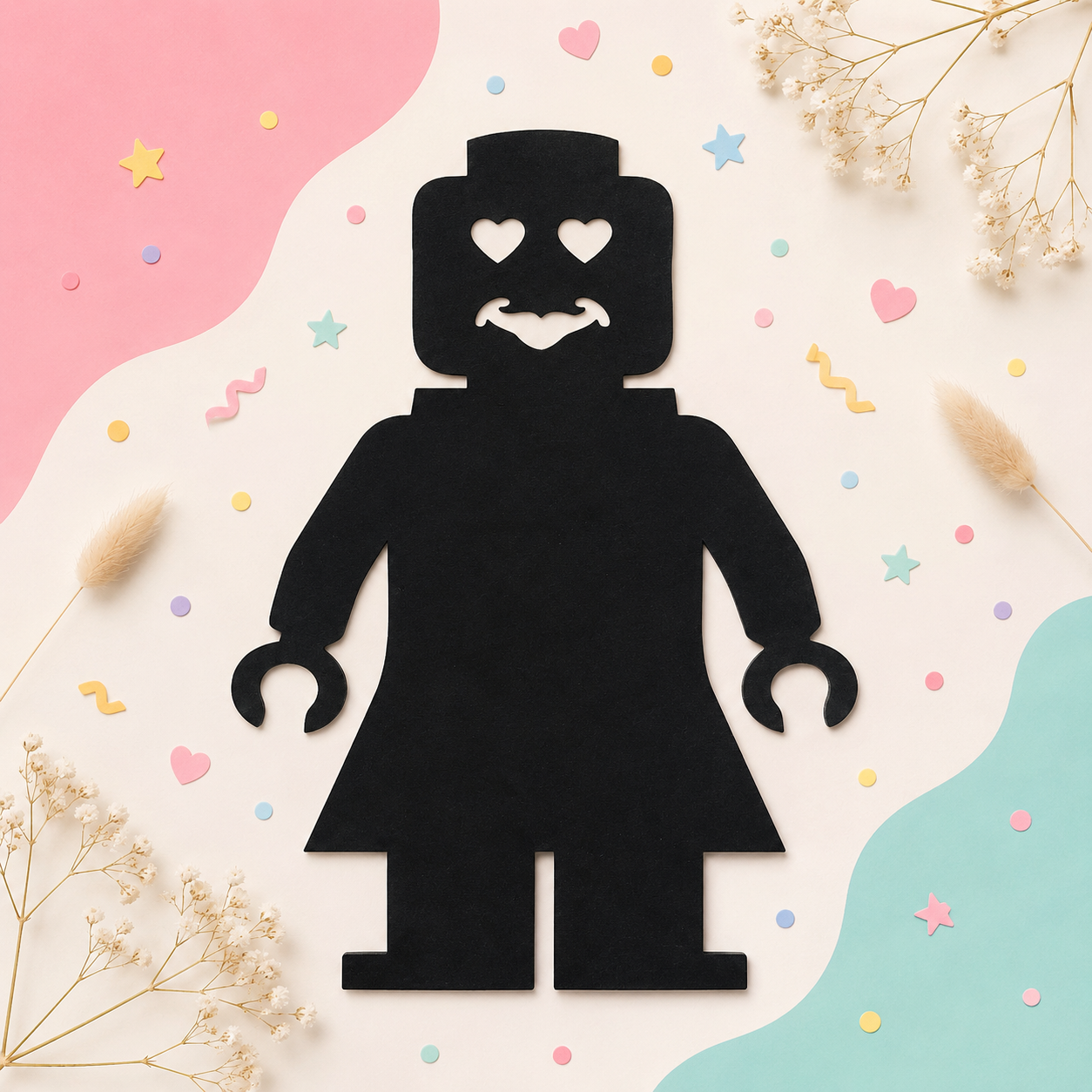 Lego Lady Chalkboard