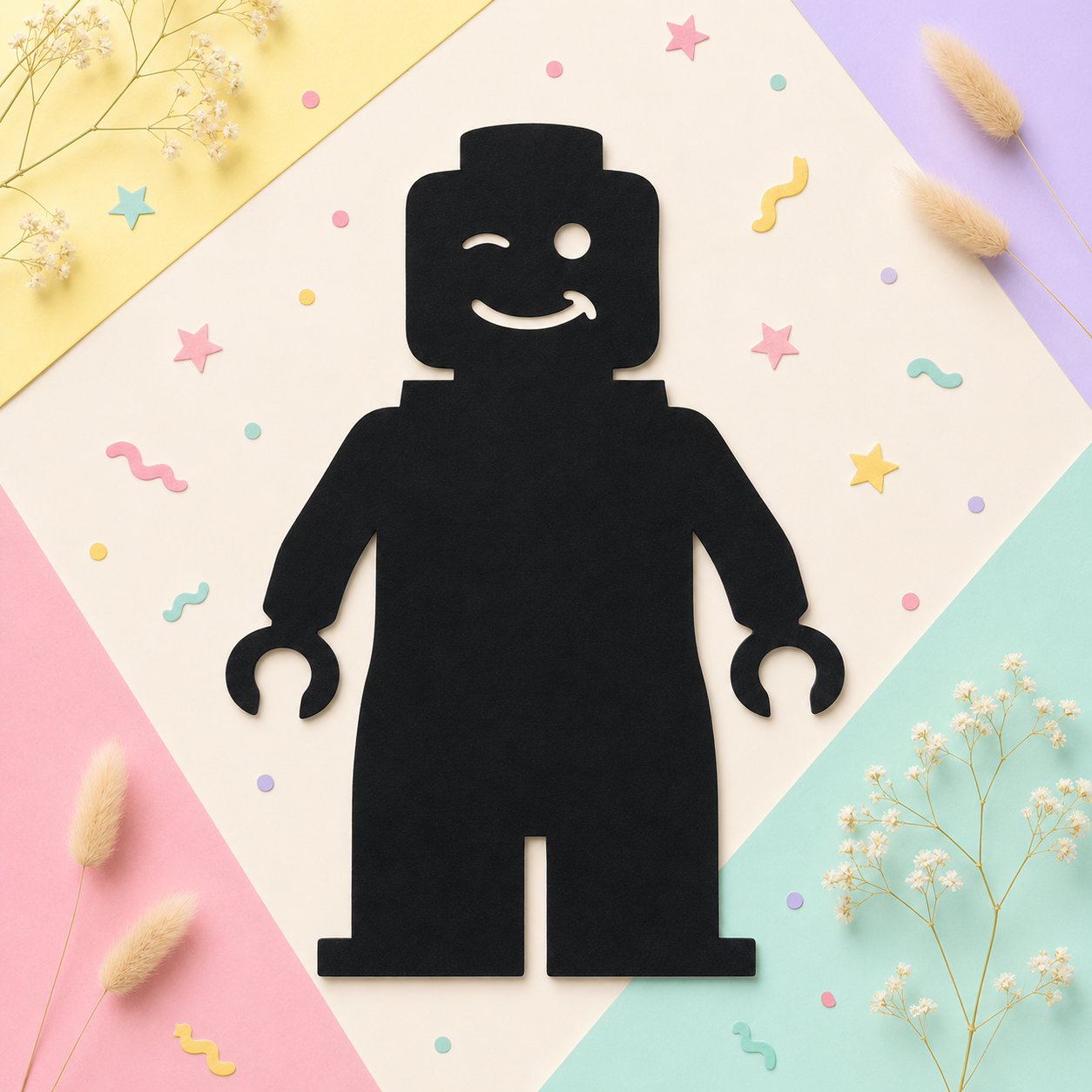 Lego Man Chalkboard