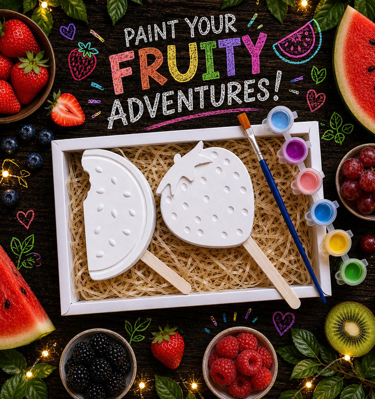 Paint Your Own Popsicles (white)