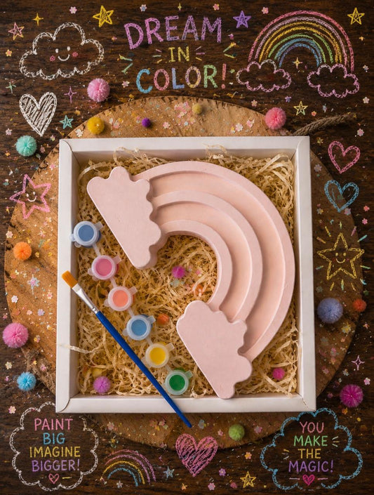 Paint Your Own Giant Rainbow Kit (colour)