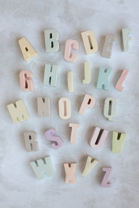 A-Z Chalk Alphabet