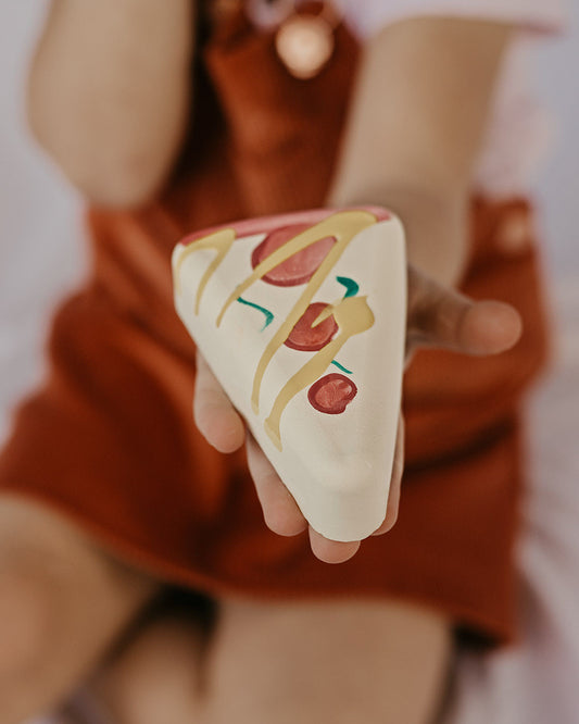 Pizza Slice of Chalk